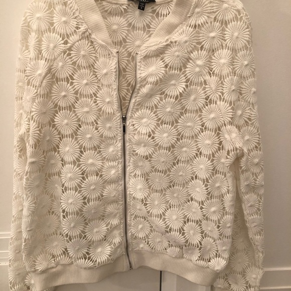 Eyelet bomber jacket - Picture 3 of 3